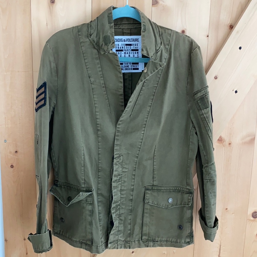 Zadig & Viltaire military style jacket